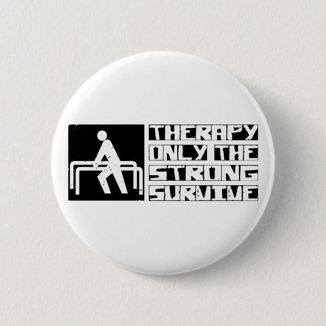 Therapy Survive Button (Front)