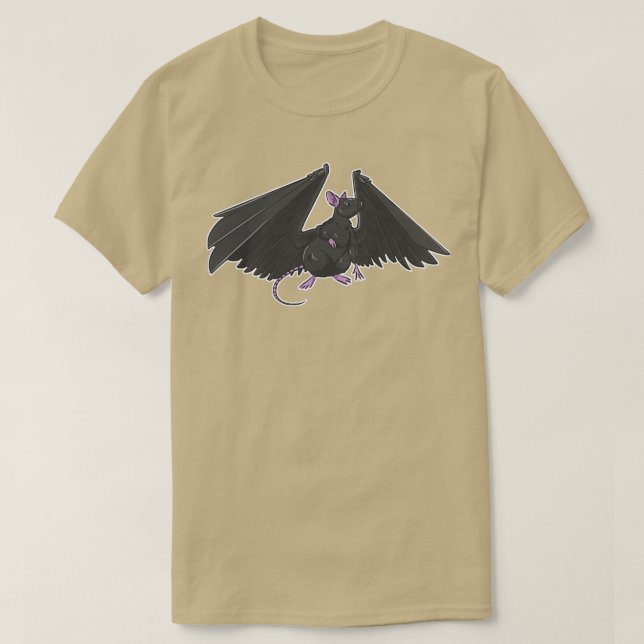 TheRatWithWings 1 T-Shirt (Design Front)