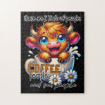There Are 2 Kinds of People Coffee People and Sad  Jigsaw Puzzle