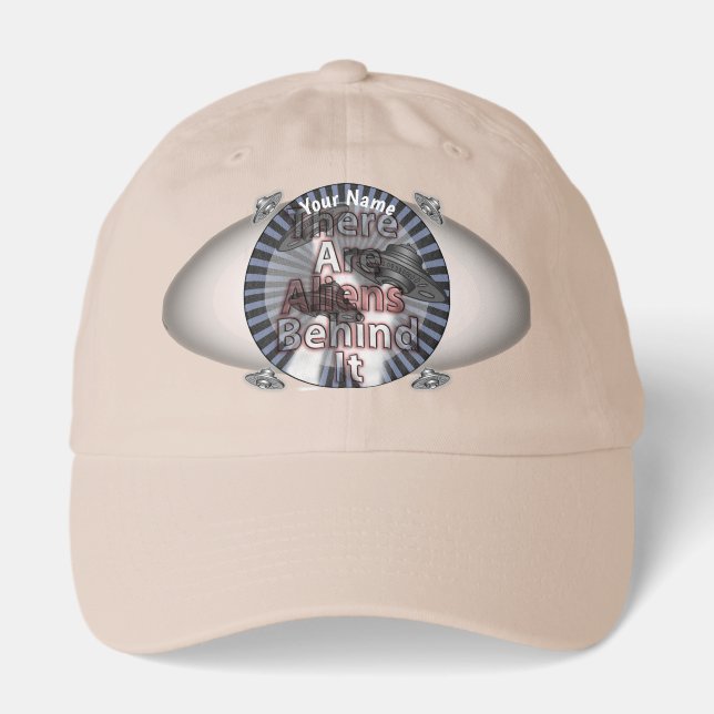 There Are Aliens hat (Front)