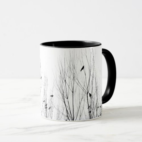 There Are Birds In The Trees Mug