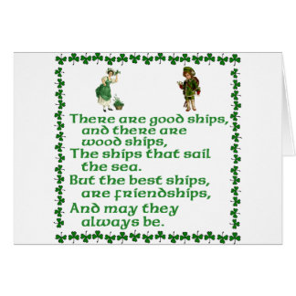 There are good ships. cards