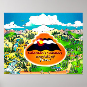 There are many things to enjoy in Colorado Poster