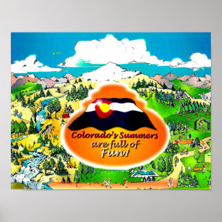 There are many things to enjoy in Colorado Poster