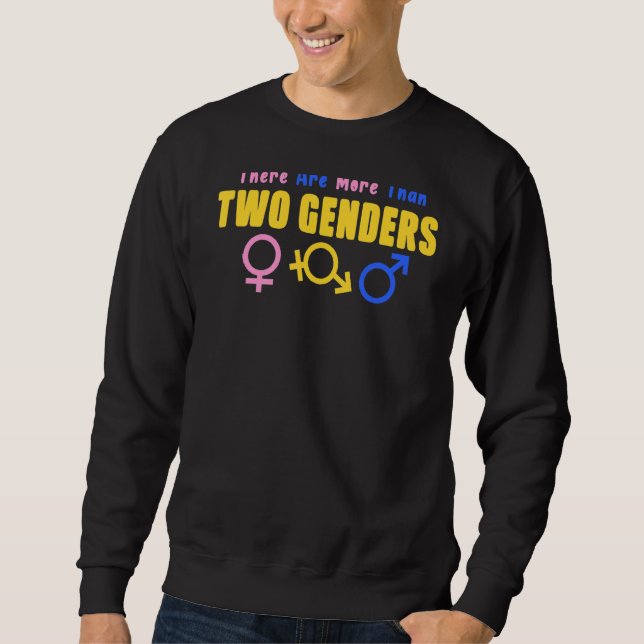 There Are More Than Two Genders Lgbt   Tee (Front)