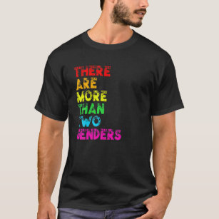 There Are More Than Two Sexes Of LGBTQ Rainbow Fla T-Shirt