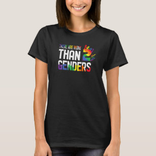There Are More Than Two Sexes Of Lgbtq Rainbow Fla T-Shirt