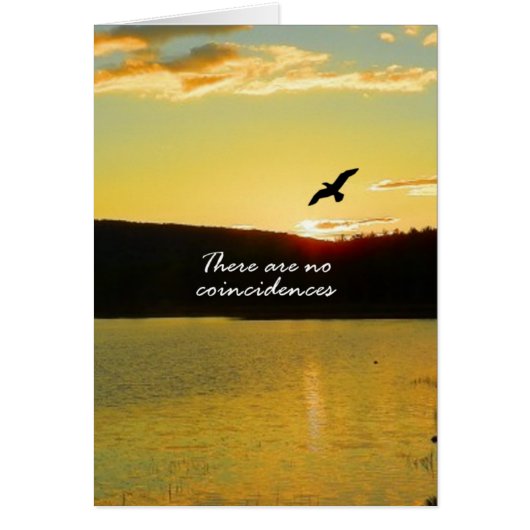 There Are No Coincidences Cards (Front)