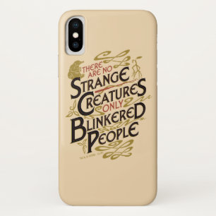 There Are No Strange Creatures iPhone X Case