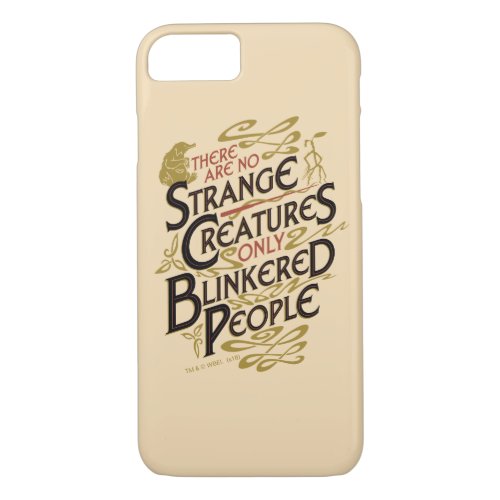 There Are No Strange Creatures iPhone 87 Case