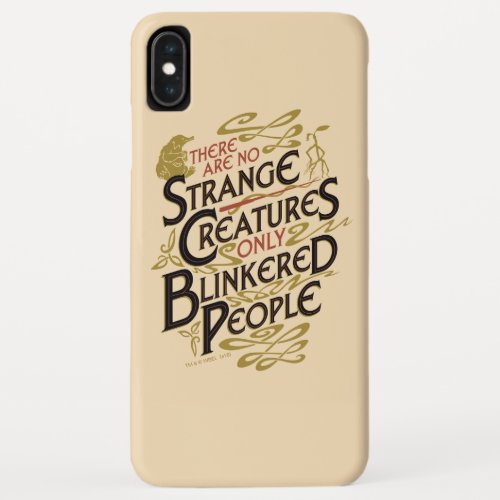 There Are No Strange Creatures iPhone XS Max Case