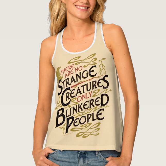 There Are No Strange Creatures Tank Top (Front)