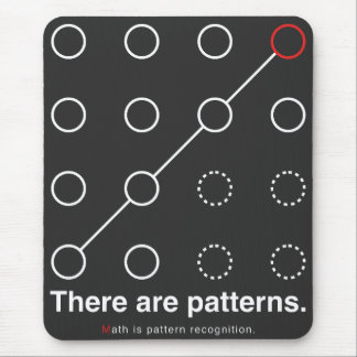 There_are_patterns Mouse Pad