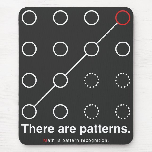 There_are_patterns Mouse Pad (Front)