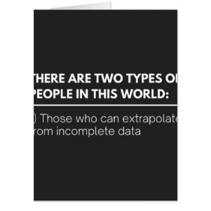 There are two TYPES of people in this world: Card