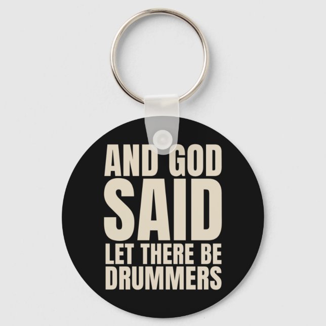 There Be Drummer Keychain (Front)