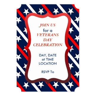 Veterans Day Invitations Printable 8