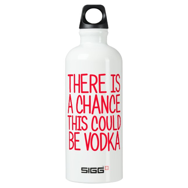 There Is A Chance This Could Be Vodka Water Bottle (Front)