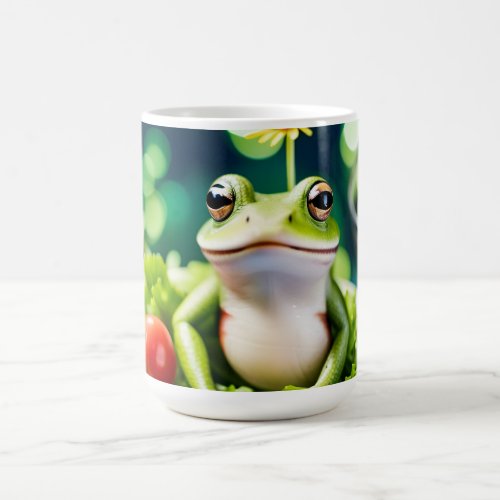 There Is A Frog In My Salad Coffee Mug