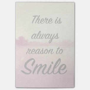 There Is Always Reason To Smile Post-it Notes