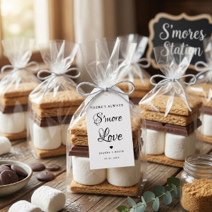 There is always S'more Love Wedding Sign Gift Tags