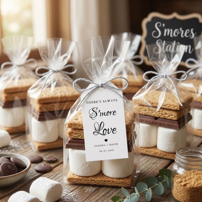 There is always S'more Love Wedding Sign Gift Tags (Creator Uploaded)