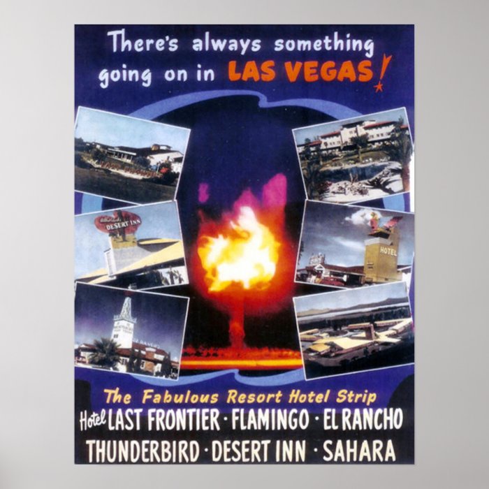 There Is Always Something Going On In Las Vegas Posters