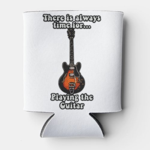 There is always time for playing the guitar retro can cooler