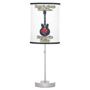 There is always time for playing the guitar table lamp