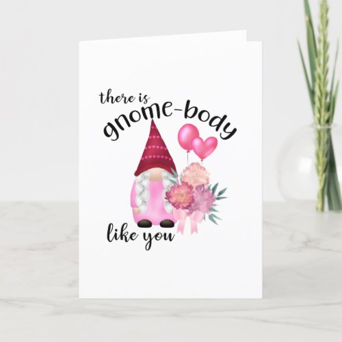 There is gnome_body like you holiday card