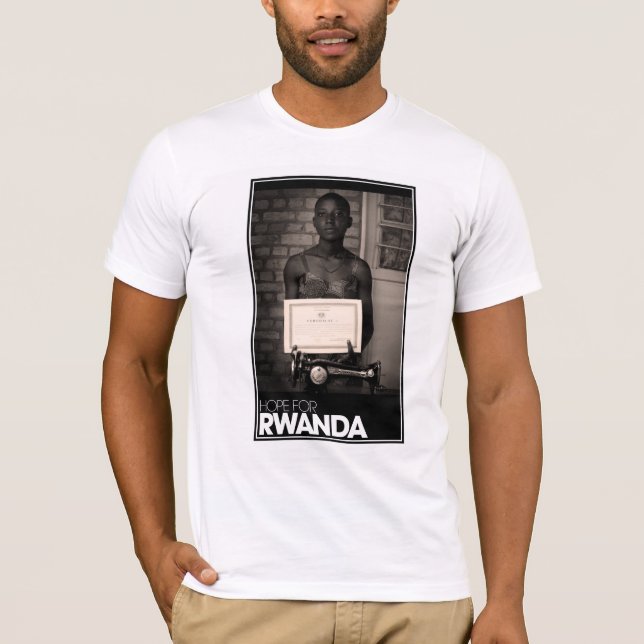 There is Hope for Rwanda T-Shirt (Front)
