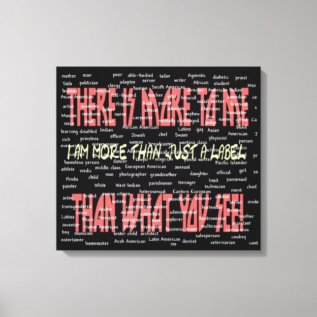There Is More to Me Wrapped Canvas Print (Front)