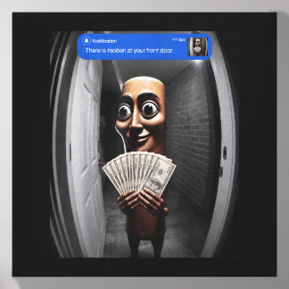 There Is Motion At Front Tung Tung Tung Sahur Meme Canvas Photo Tile