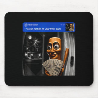 There Is Motion At Front Tung Tung Tung Sahur Mouse Pad