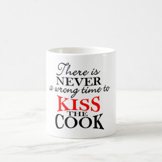 There is NEVER a wrong time to Kiss the Cook mug