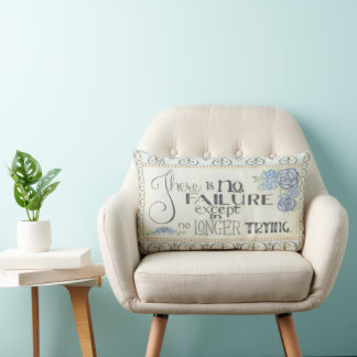 There is No Failure - Elbert Hubbard Throw Pillow