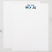 There Is No Finish Line (Front/Back)