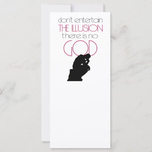 There is no God (Front)