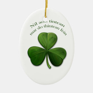 There is no place like home ceramic ornament