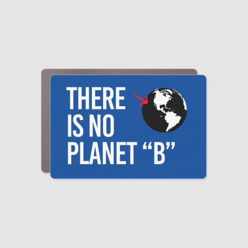 There is no Planet B Car Magnet