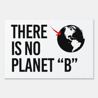 There is no Plan(et) B Sign