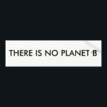 THERE IS NO PLANET B BUMPER STICKER<br><div class="desc">show your resistance to cuts to the EPA. Since we only have one planet,  there is no Plan(et) B option for saving it.</div>