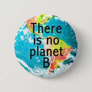 There Is No Planet B Button