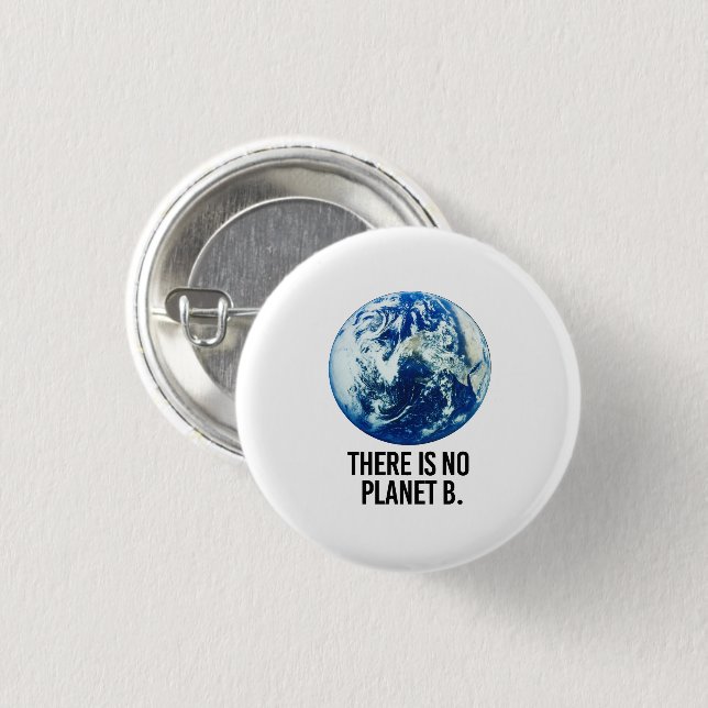 There is no Planet B Button (Front & Back)