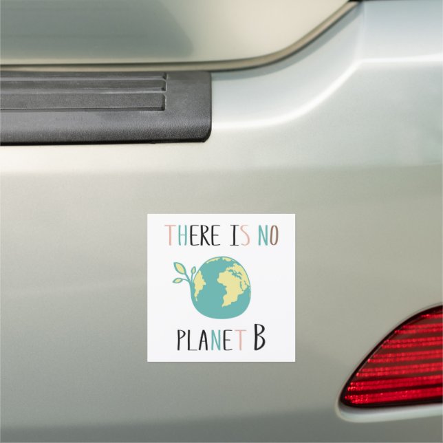 There Is No Planet B Car Magnet (In Situ)