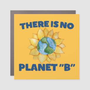 There is no Planet B                               Car Magnet