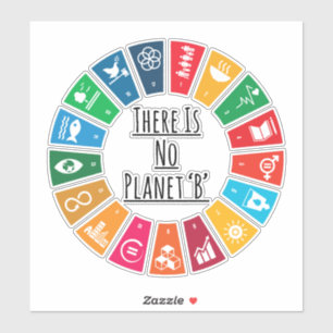 There Is No Planet B Climate Change Global Warming Sticker