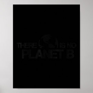 There Is No Planet B Climate Environmental Protect Poster