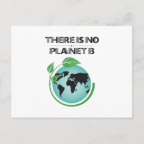 There Is No Planet B Environmental Awareness Postcard