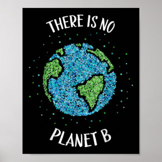 There Is No Planet B Environmental Climate Earth C Poster